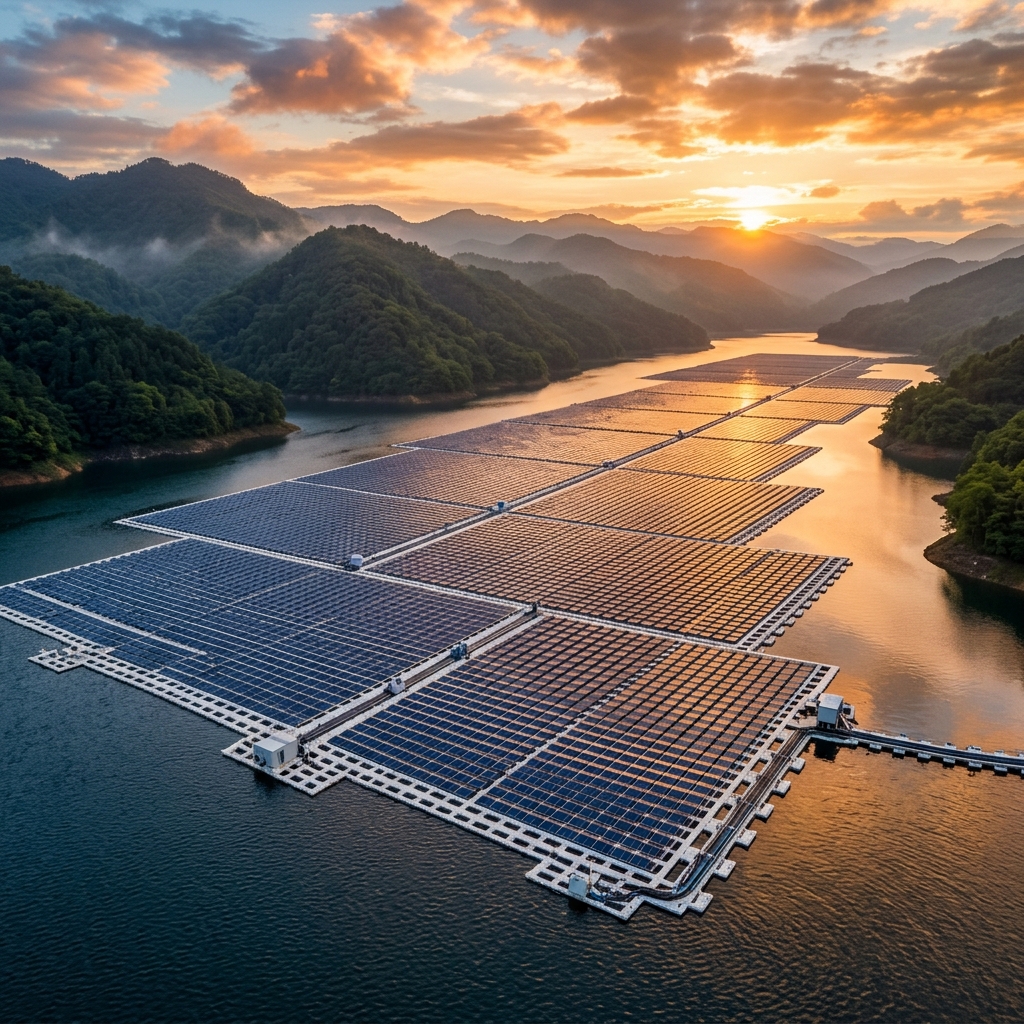 Floating Solar Power Plant